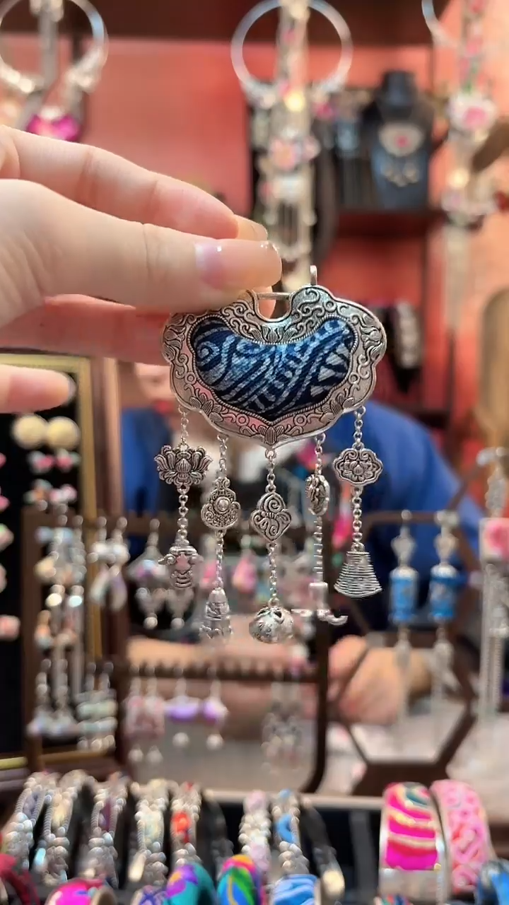 织绣 云织谣民族风精美饰品   153+链子