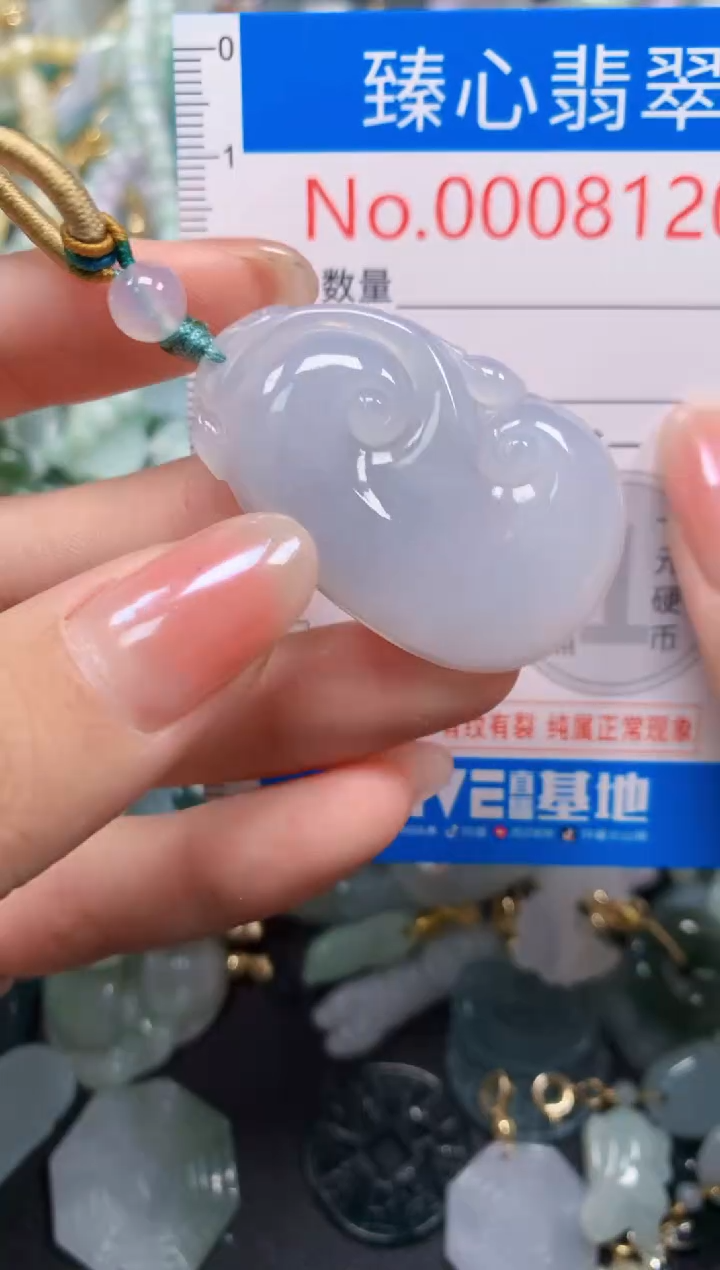 吊坠(不含链)未镶嵌翡翠8120