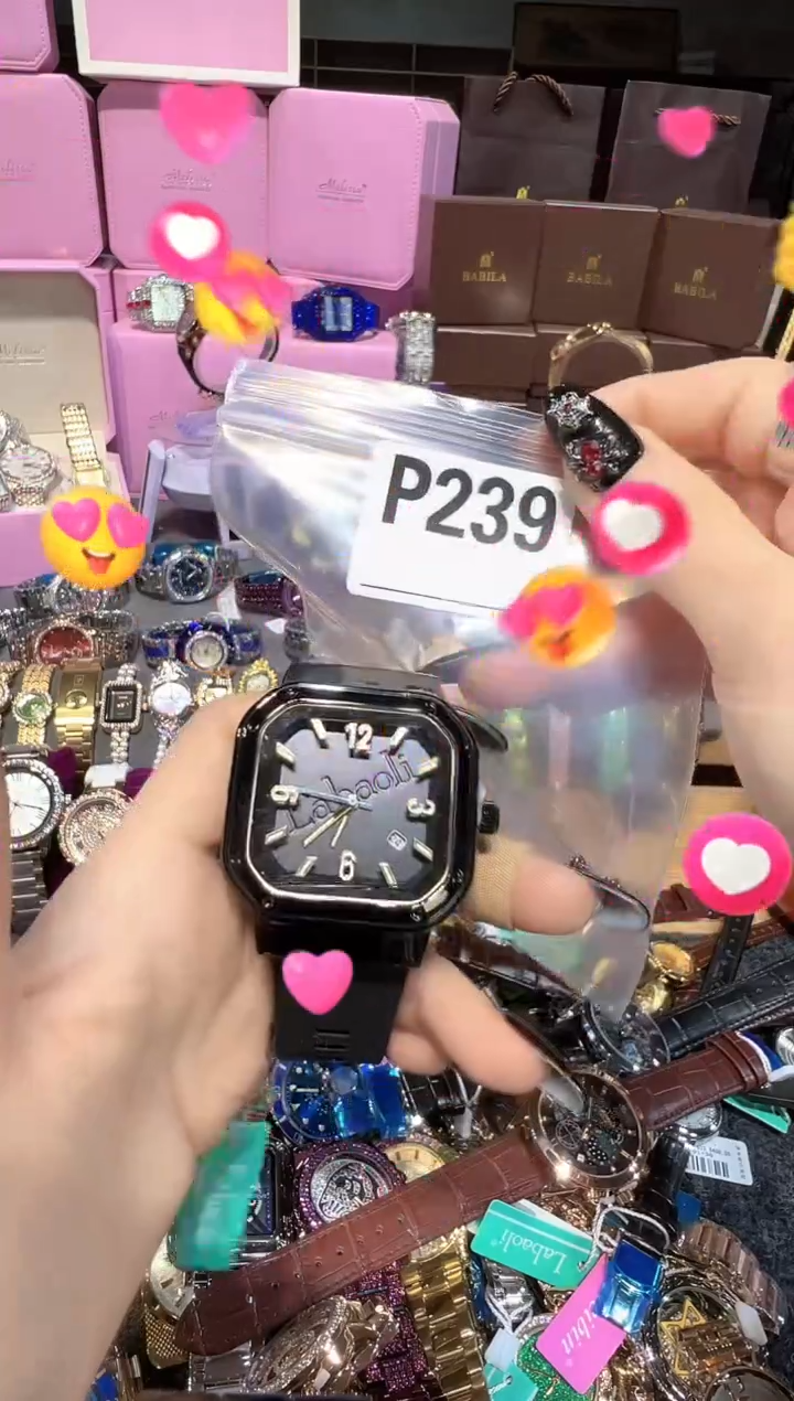 石英机芯不锈钢不锈钢直播定闪专用