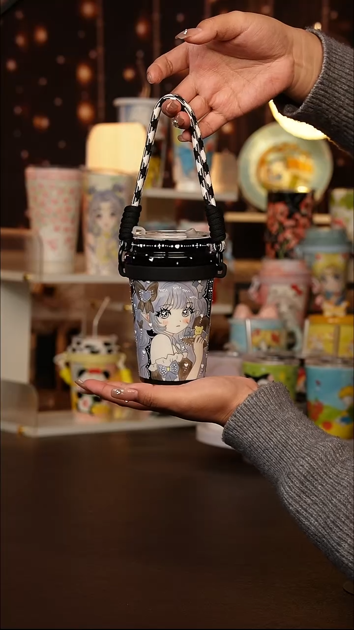 （玉泥）景德镇手工手绘文创陶瓷杯