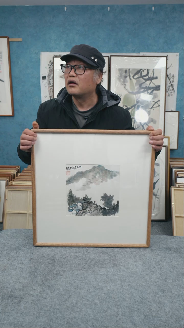 【闪购商品】国画50*50本土老师老师花鸟