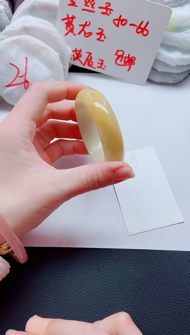 【闪购商品】石英质玉手镯未镶嵌K27-56-57