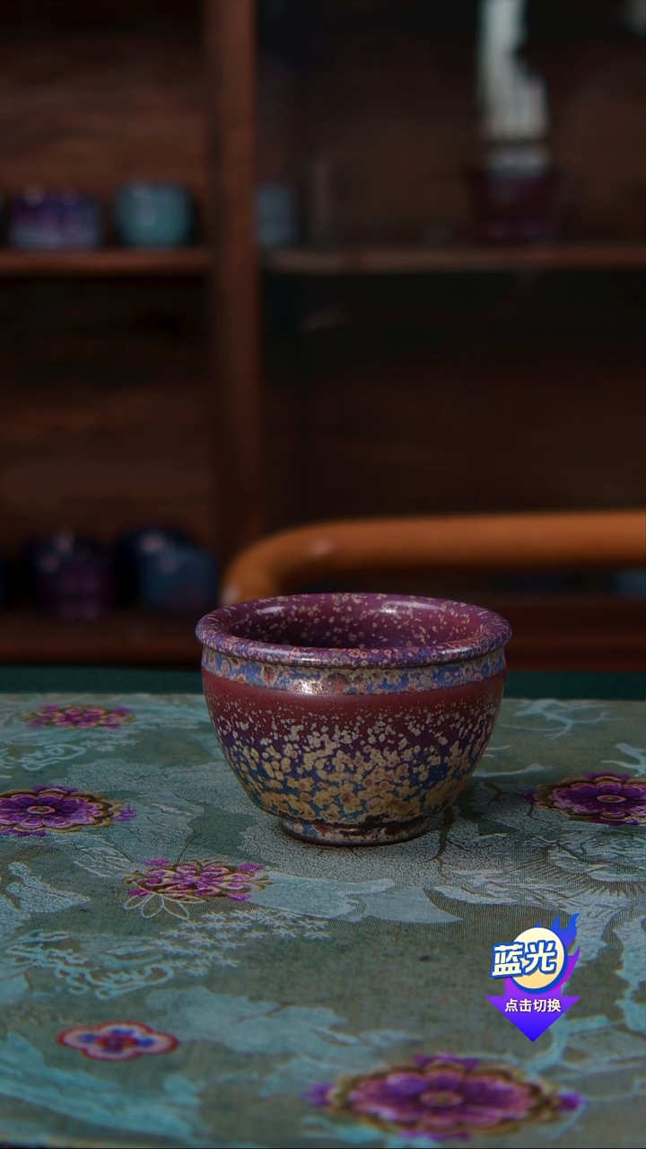 晴***路高端茶器-（鸡窝小窑）孤品级-梁青杨炭烧茶盏-珍藏版