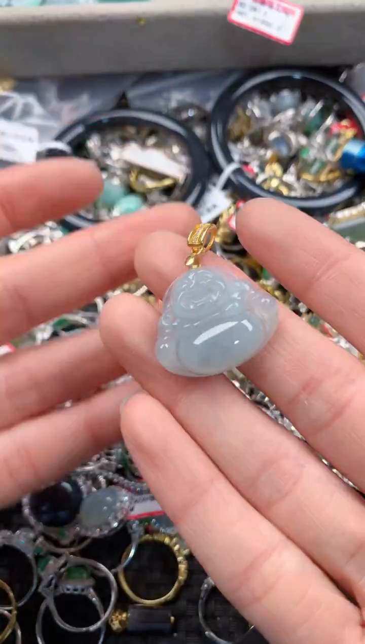 银S925镶嵌戒指翡翠555     8