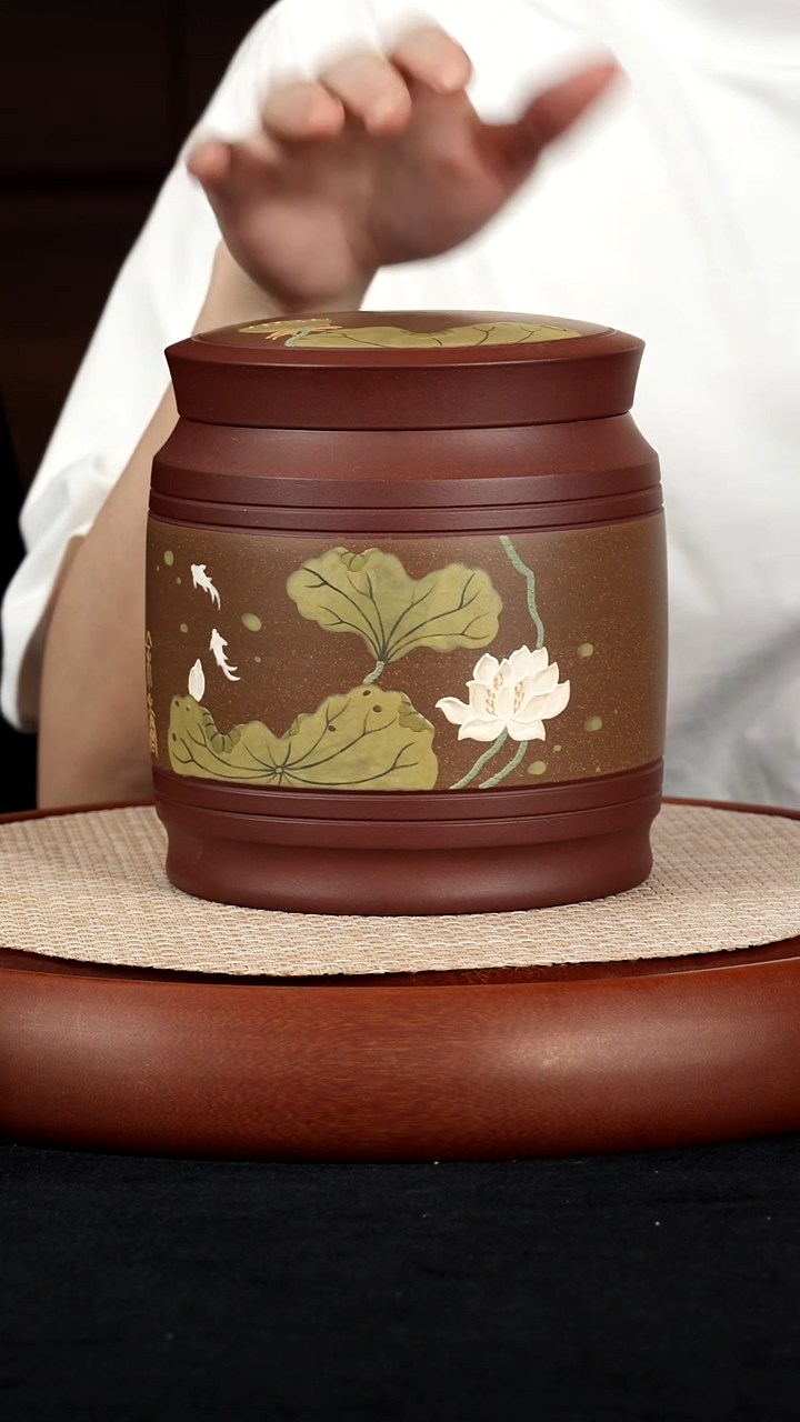 【k007】茶叶罐宜兴紫砂