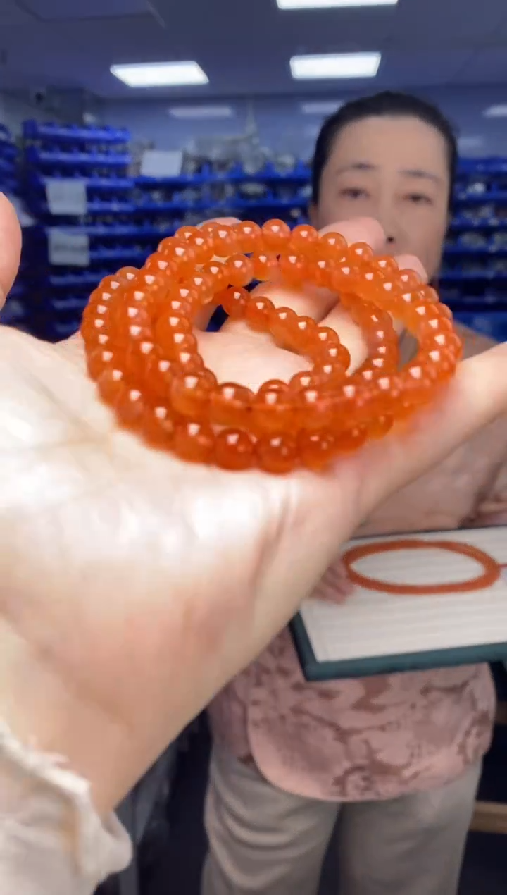 颈饰未镶嵌南红玛瑙DSL5925