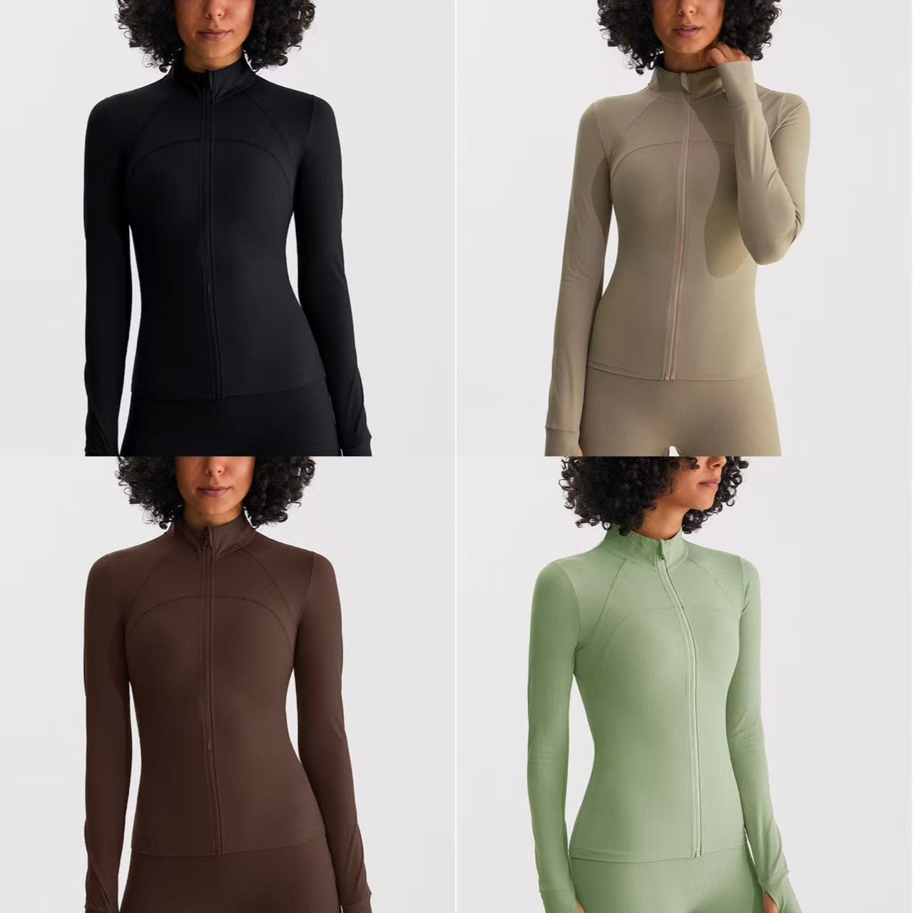 拼接针织运动保暖弹力常规立领时尚上衣常规款棉服