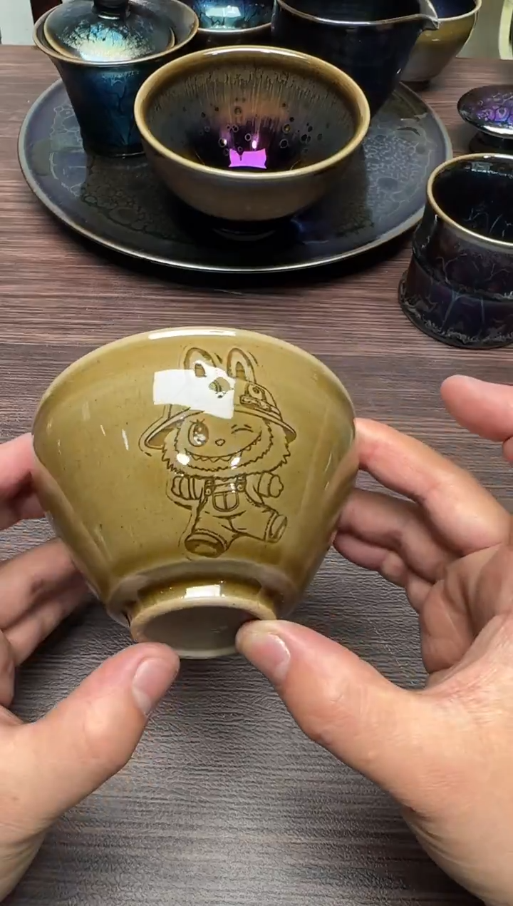 茶盏10号陈慧中老师作品