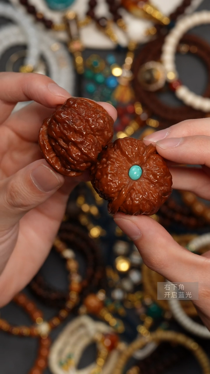 把件文玩核桃蛤蟆核桃