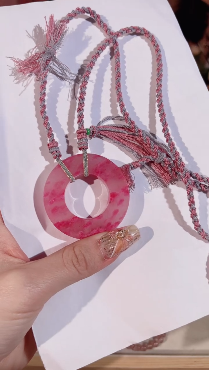 【闪购商品】蔷薇辉石项链未镶嵌SS0999多样性发一 颜色微差