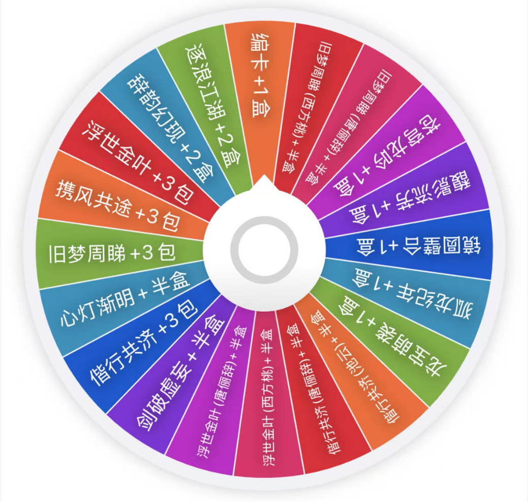【转转】集卡社《水龙吟》官方影视收藏卡（默认代拆）