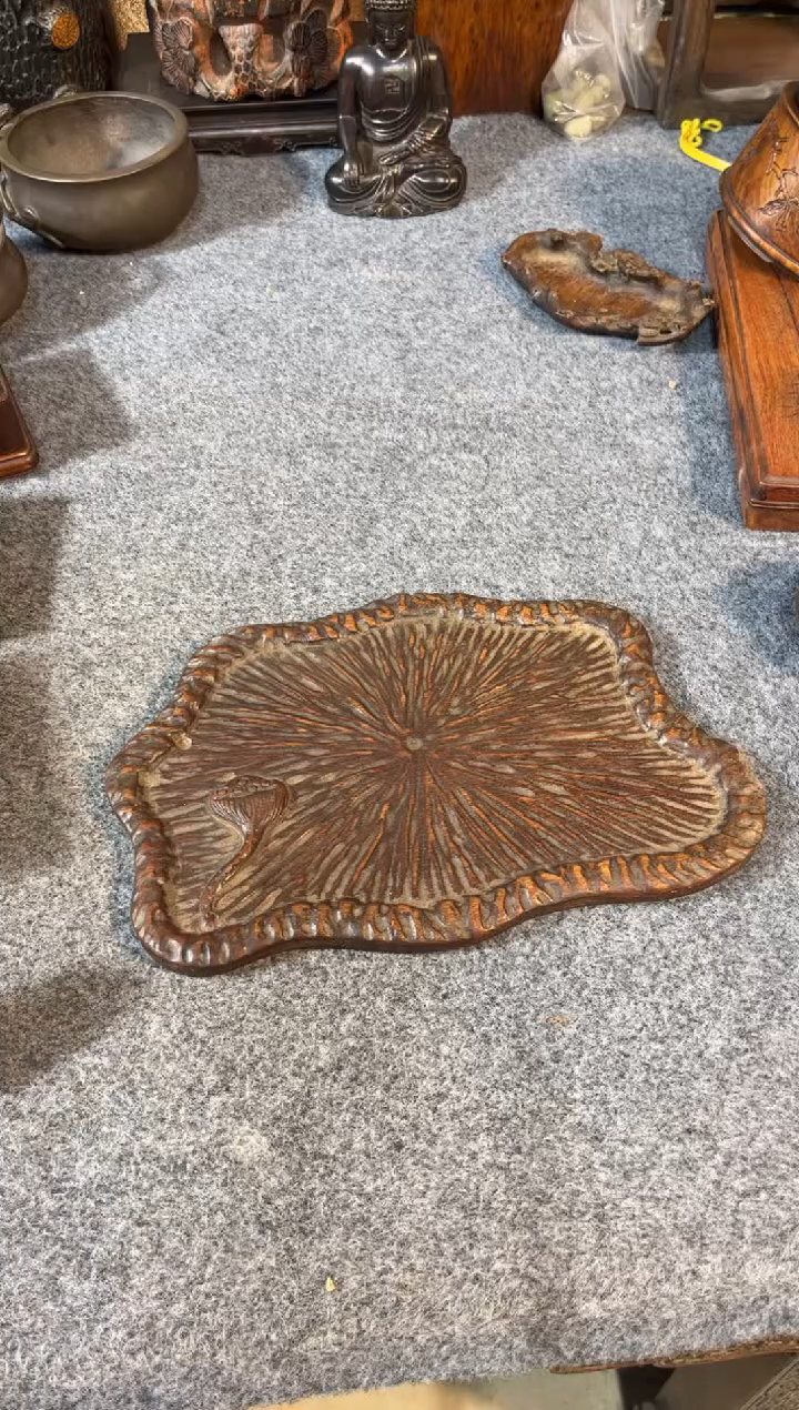 【闪购商品】贡木 老五旧藏小盘子