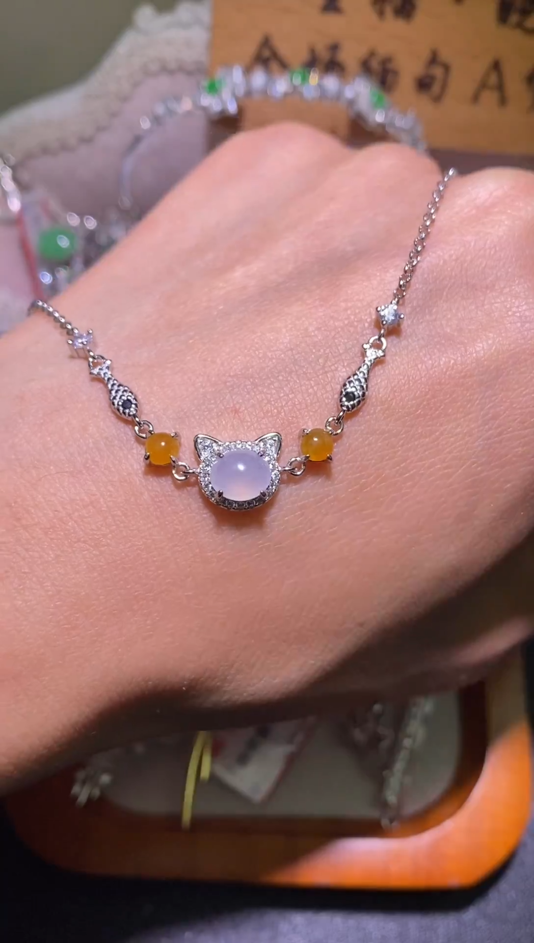 银S925镶嵌戒指翡翠092