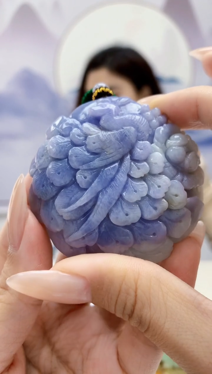 定制翡翠未镶嵌4829xx-毛货挂件213