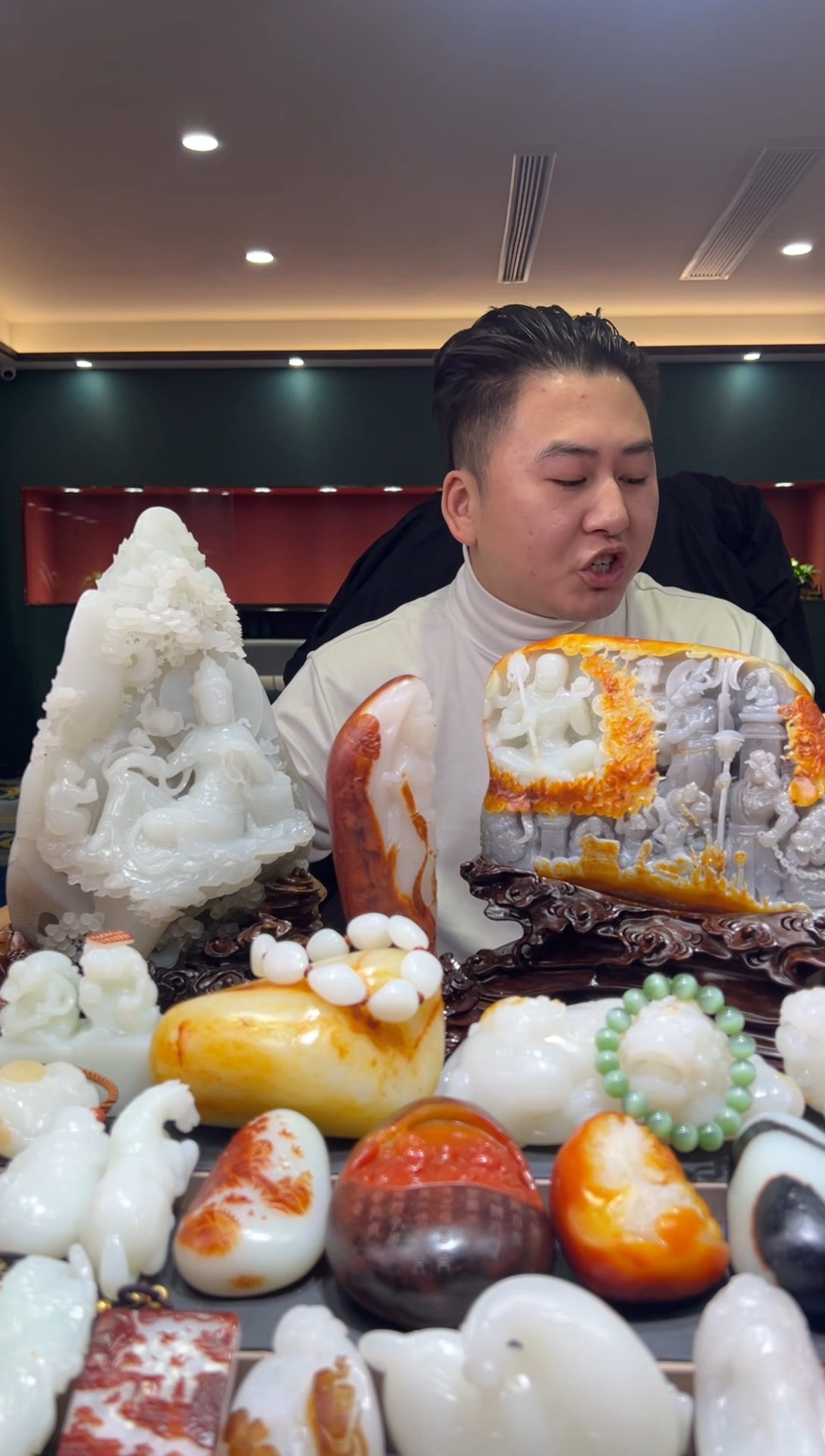 未镶嵌和田玉把件繁*和田玉