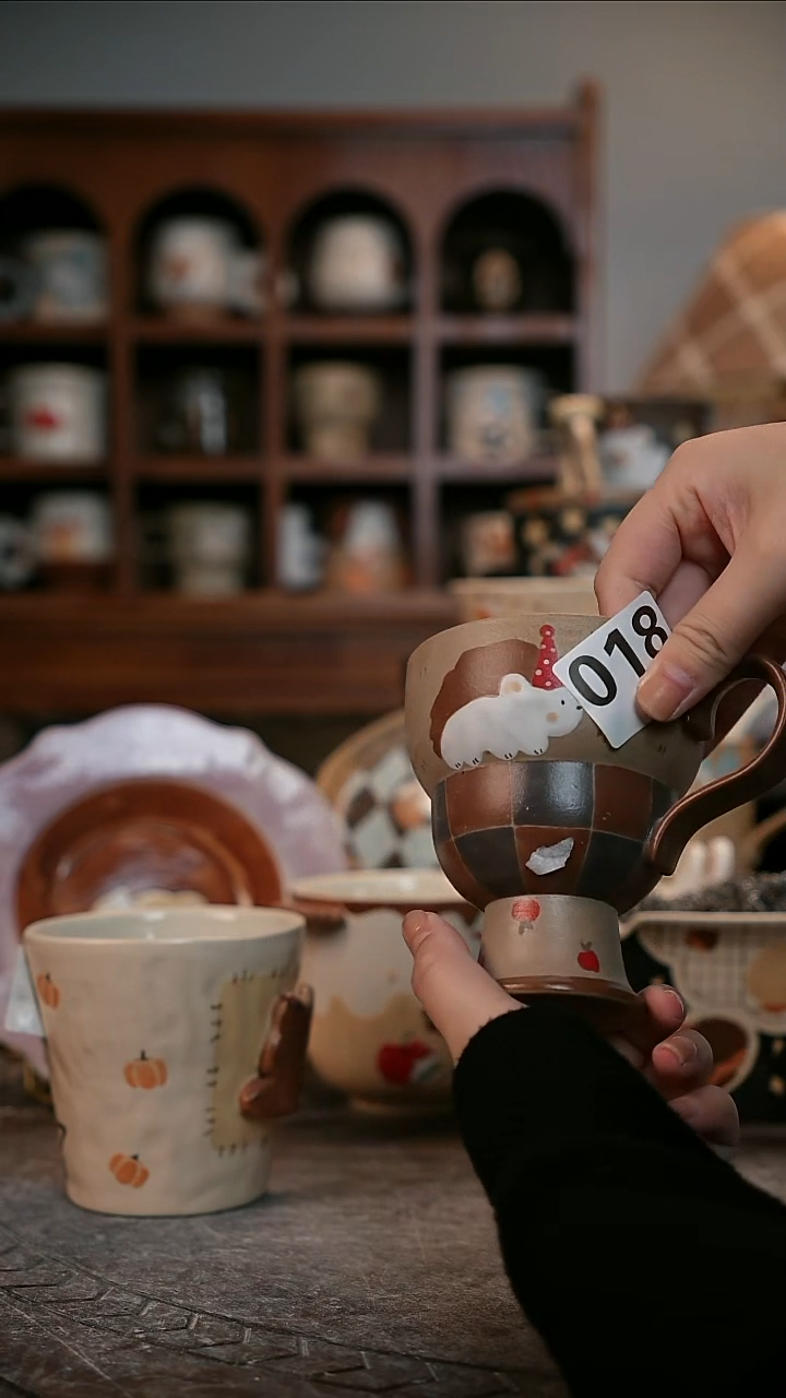 可爱川谷原创陶瓷12.23直播微瑕停产018