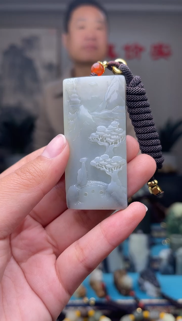 未镶嵌和田玉挂件1