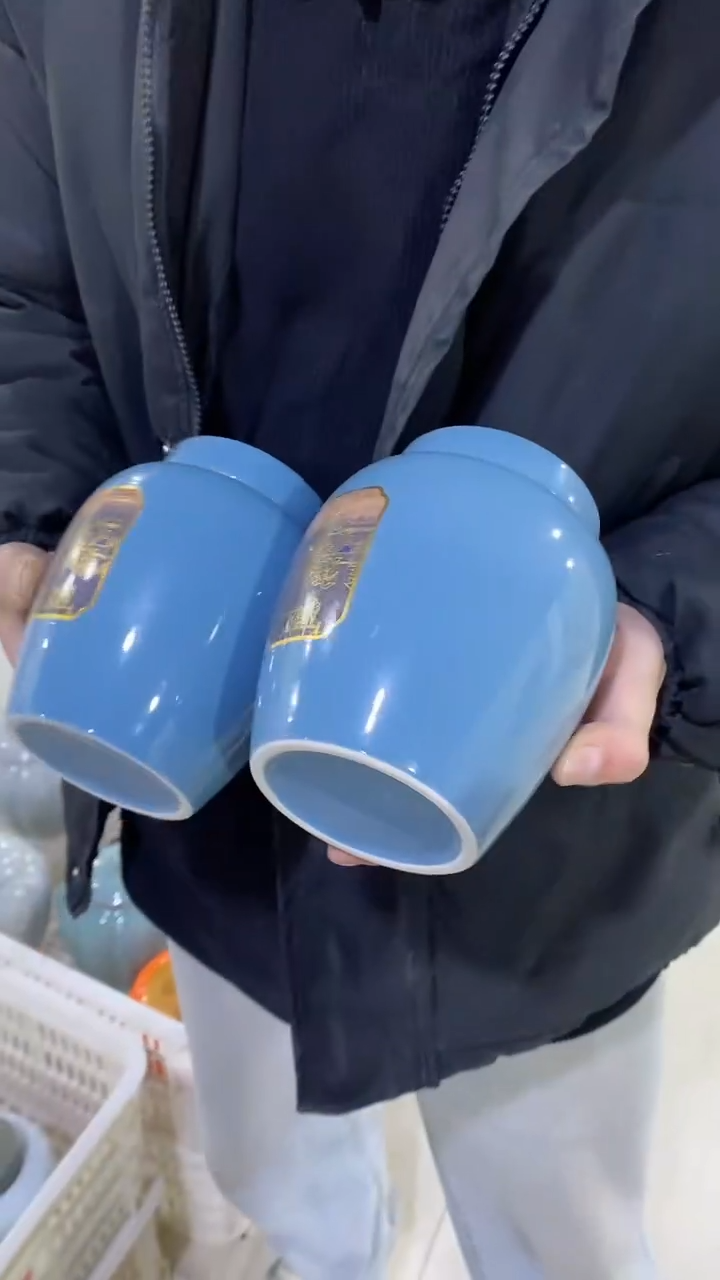【闪购商品】罐陶瓷茶叶罐存茶罐密封罐
