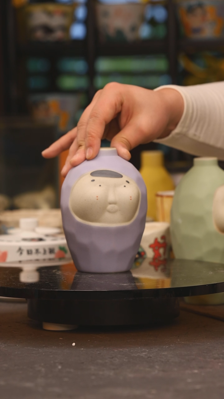 【闪购商品】摆件设计师陶瓷创意手作陶瓷景德镇