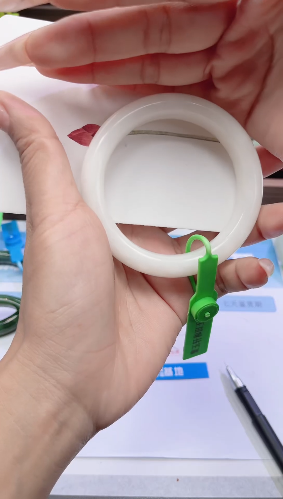 未镶嵌手镯和田玉34-羊脂白61