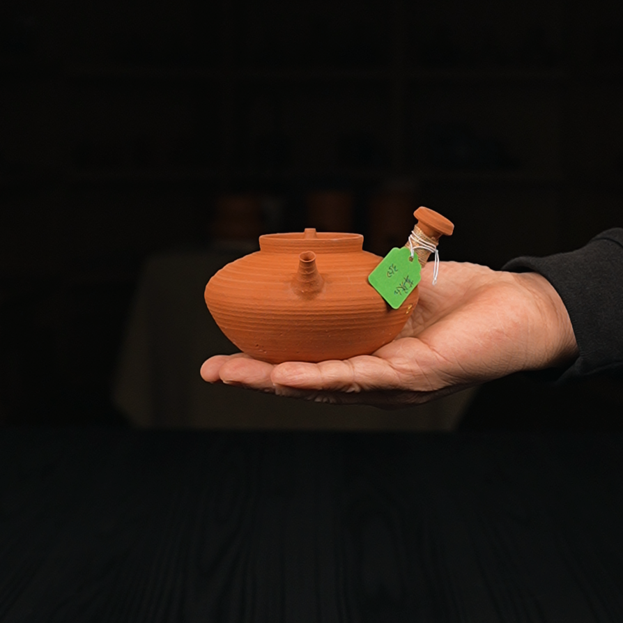 水木砂铫/苹果红/不修坯/厚胎/四印/金标/“斗笠飞碟”