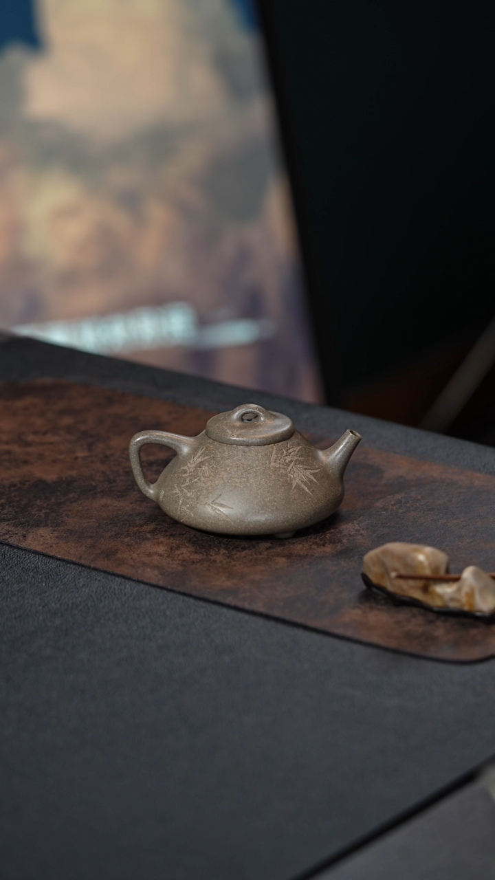 【闪购商品】紫砂茶壶子冶石瓢                