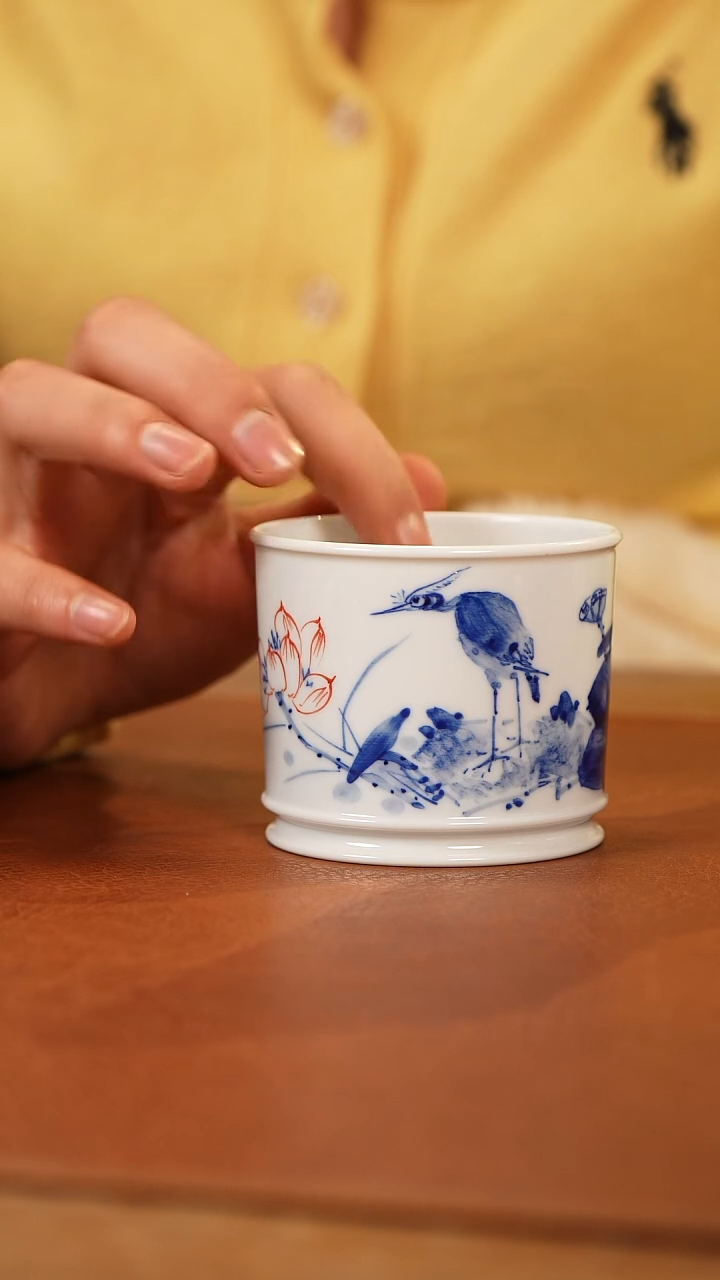 【闪购商品】杯景德镇青花主人杯