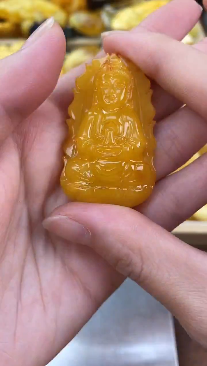 裸石琥珀未镶嵌天然琥珀蜜蜡