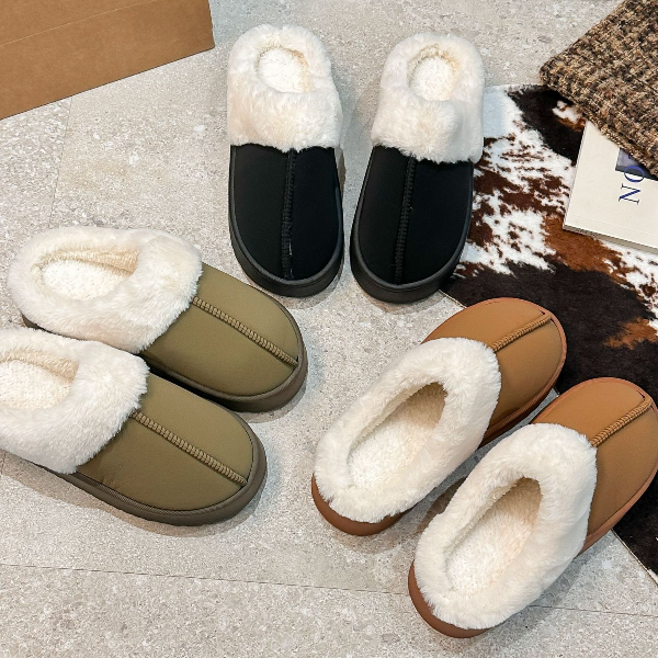 2025年新款女冬季防滑eva软底踩屎感居家室内保暖棉拖鞋加绒时尚