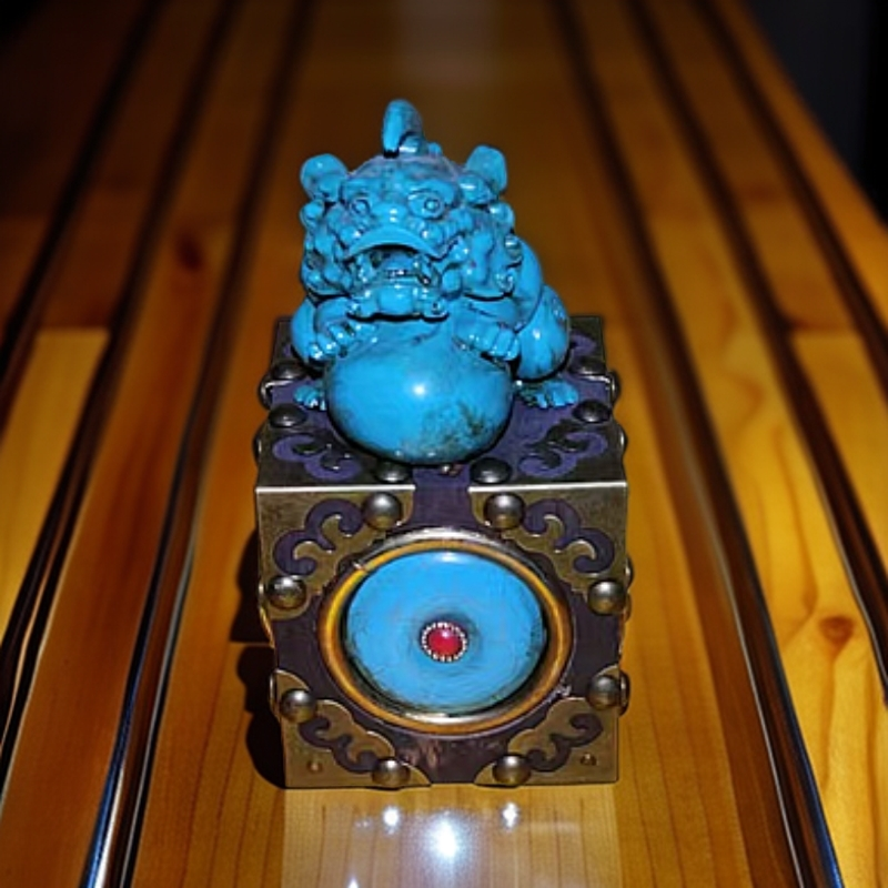 精品龙石摆件创意中式