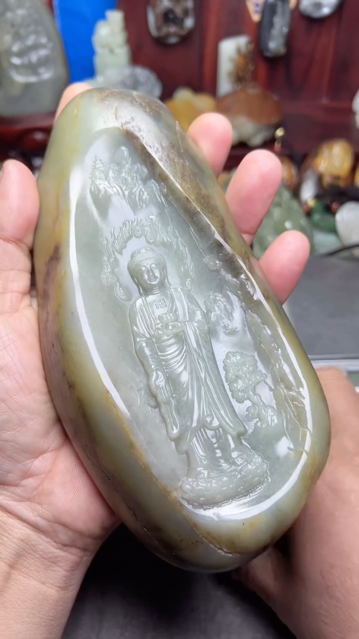 【闪购商品】和田玉摆件未镶嵌-