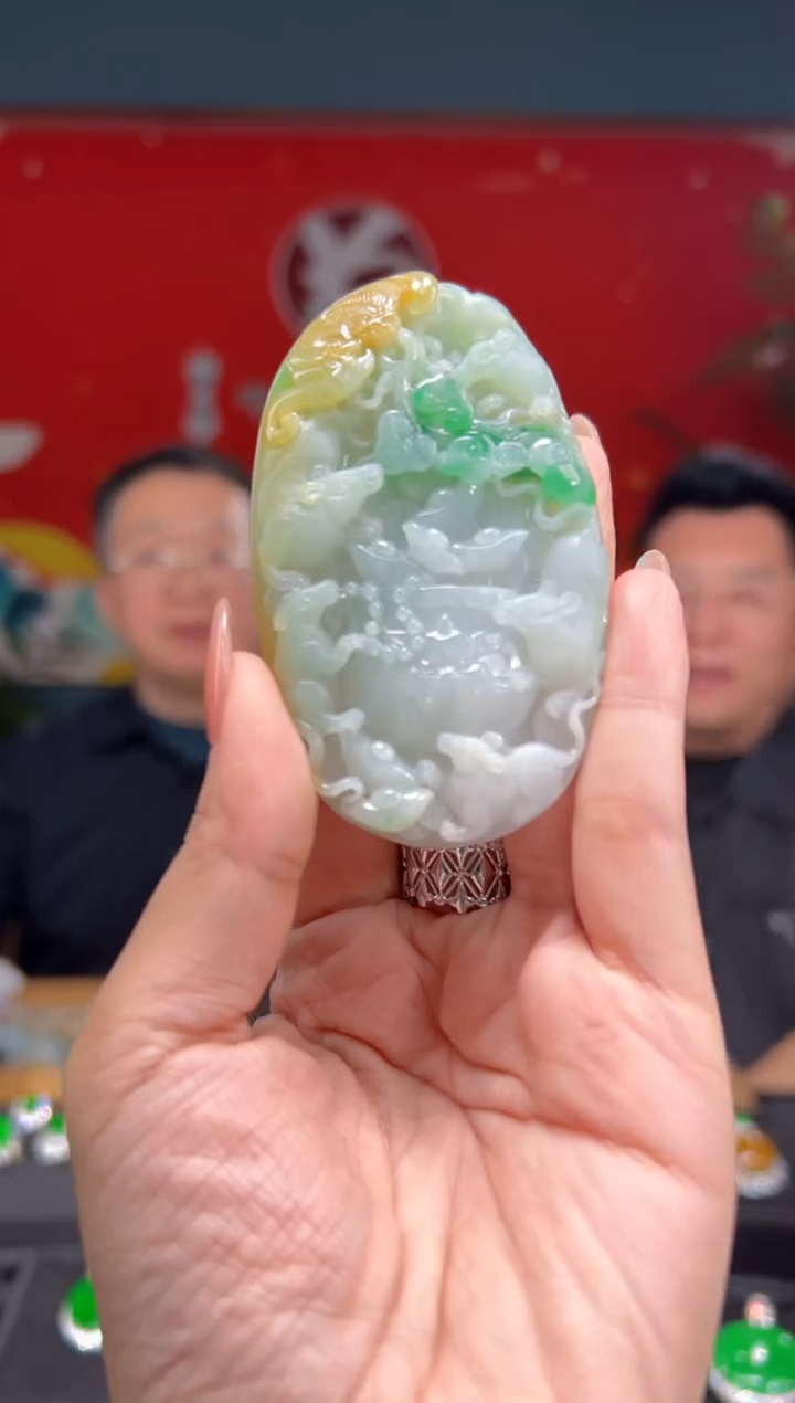 【闪购商品】翡翠颈饰未镶嵌089  /天然a货翡翠