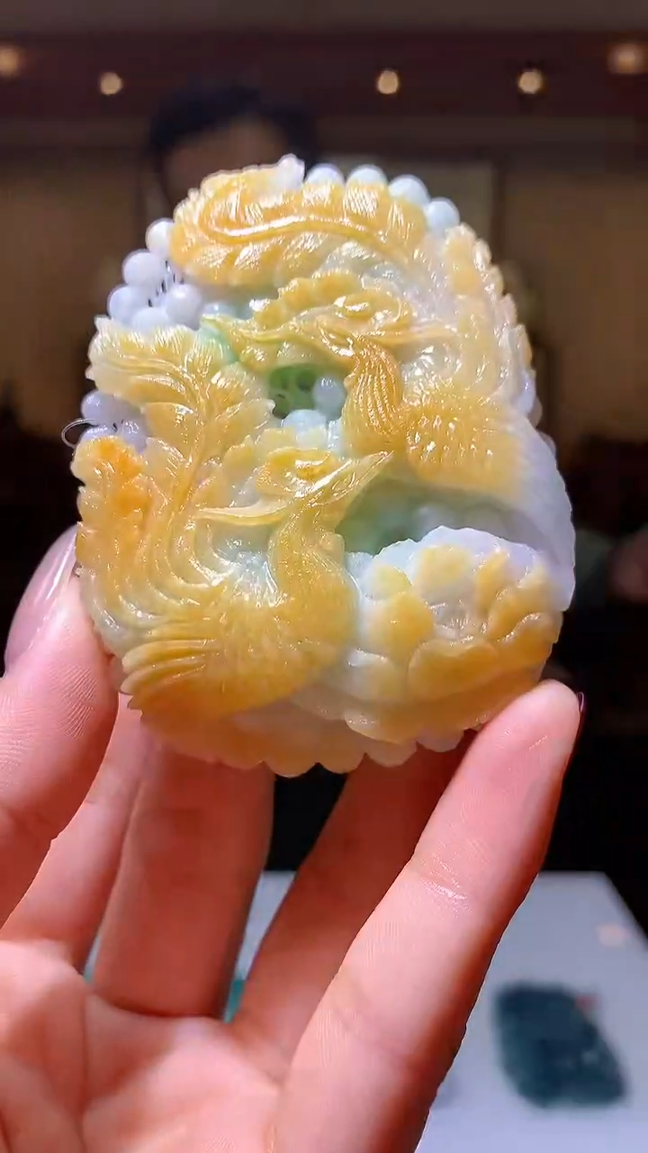 【闪购商品】定制翡翠未镶嵌1085hm-毛货挂件28