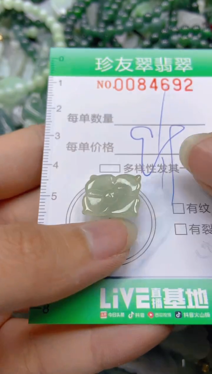 【闪购商品】翡翠颈饰未镶嵌闪购0084692