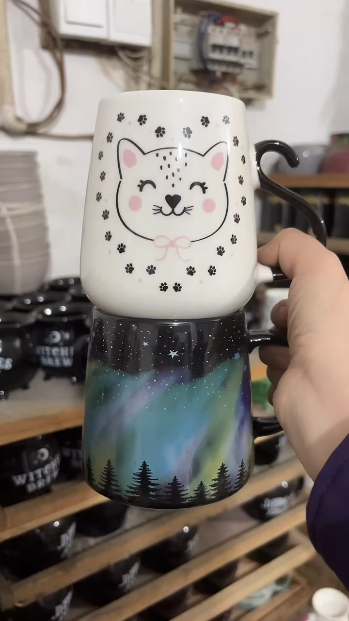 【闪购商品】家湖高温陶瓷杯 微瑕