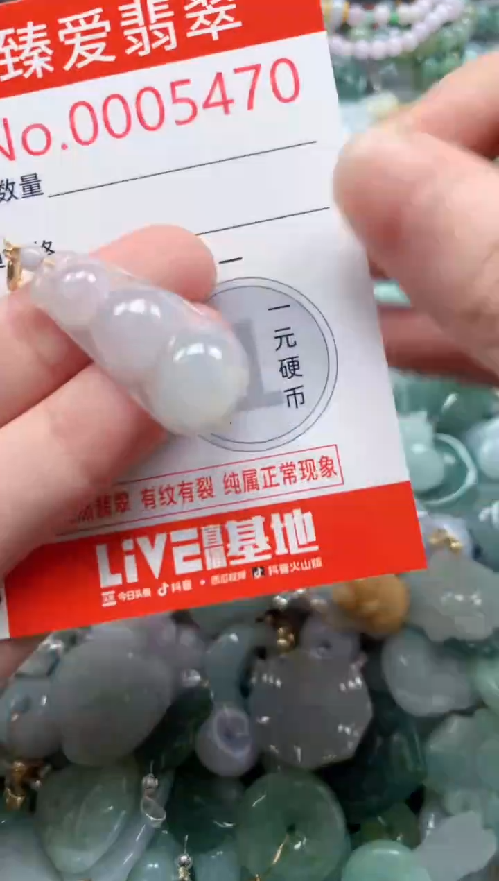 翡翠未镶嵌吊坠(不含链)5470