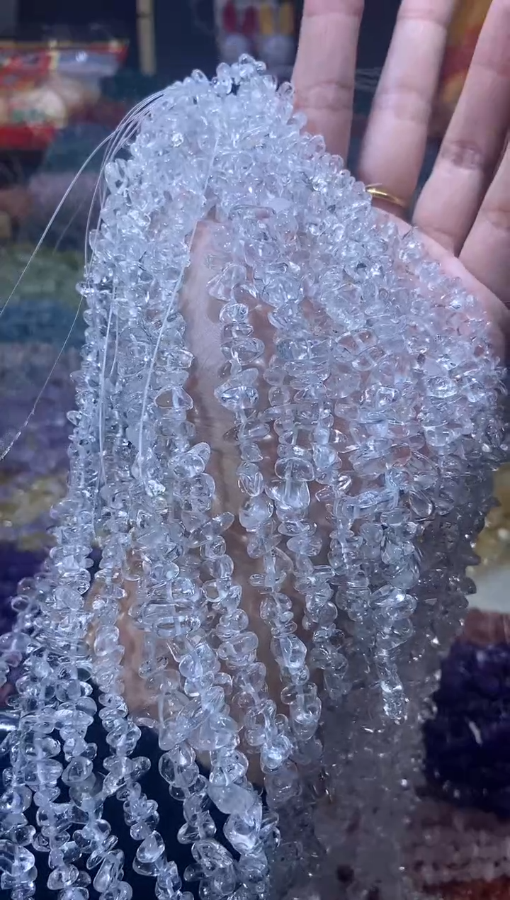 【闪购商品】水晶珠宝半成品未镶嵌白水晶