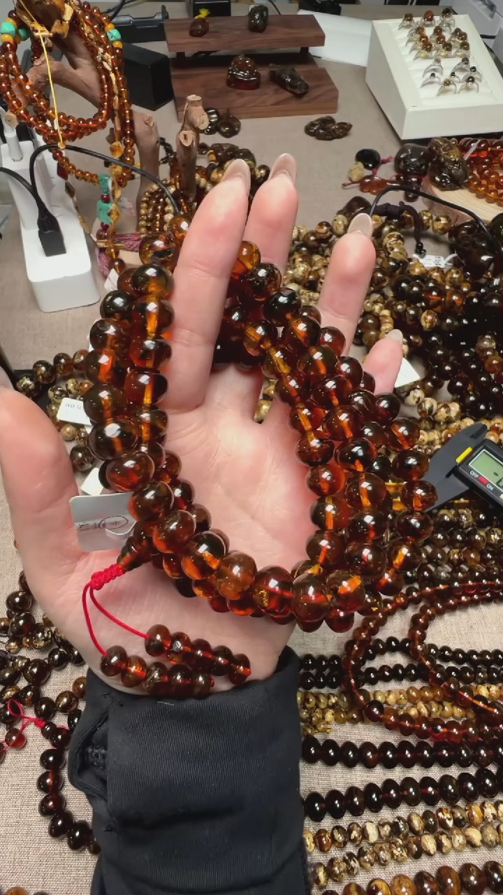 【闪购商品】琥珀手链未镶嵌抚顺琥珀