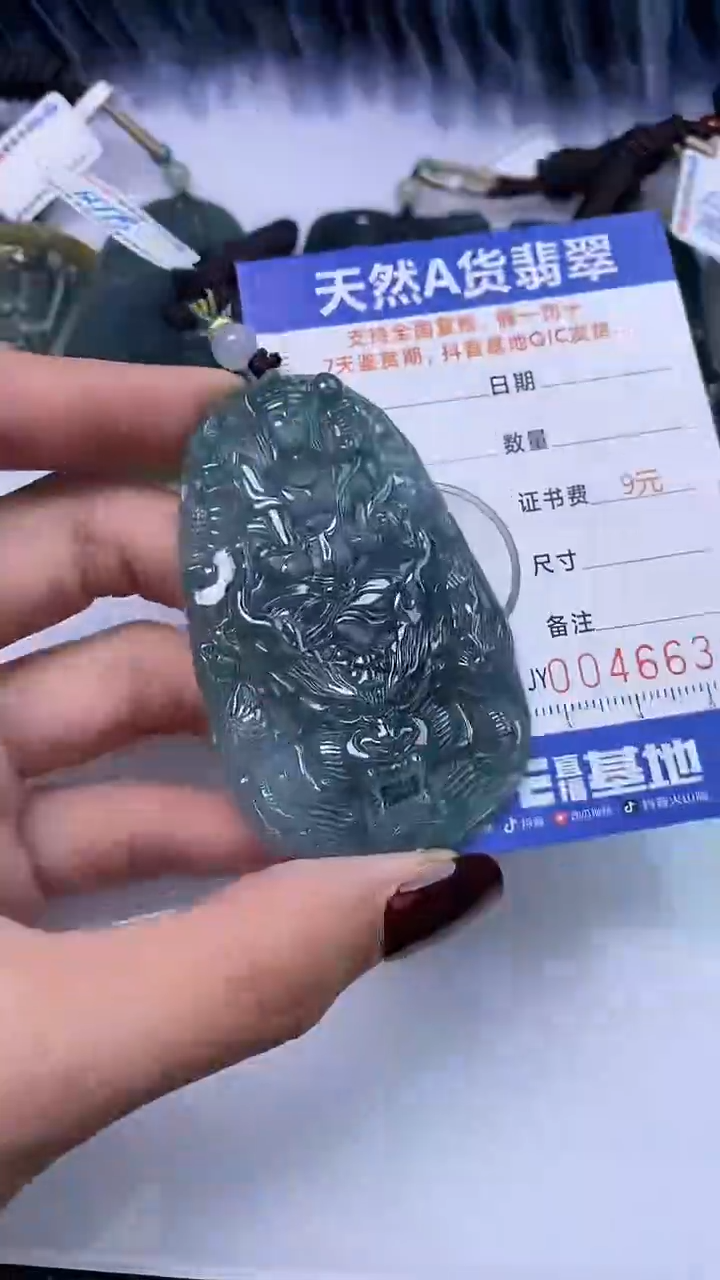 【闪购商品】翡翠颈饰未镶嵌A货翡翠6631