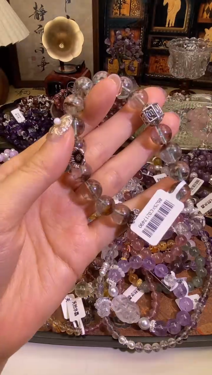 【闪购商品】水晶手链未镶嵌390手串