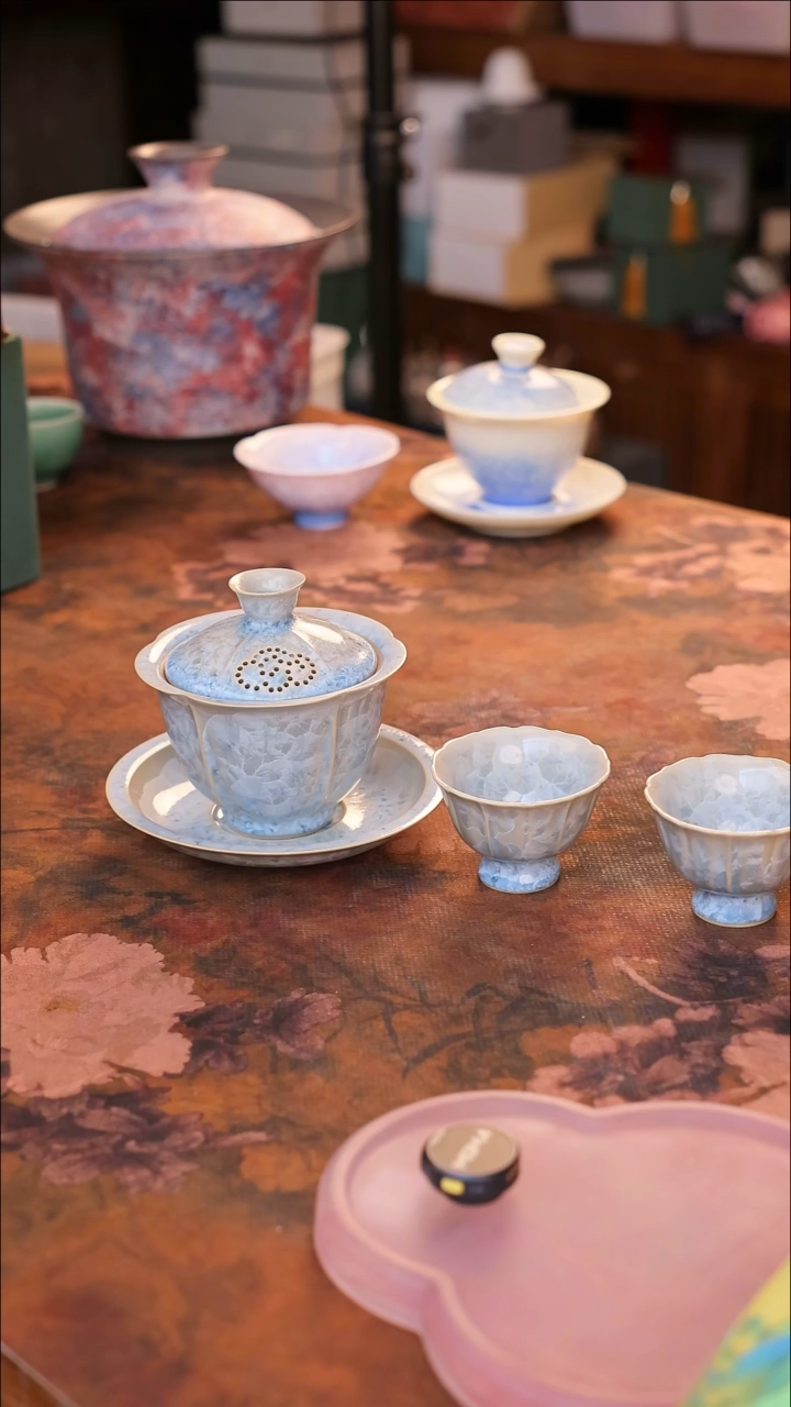 【闪购商品】陶瓷茶具（无礼盒无茶盘）@@A11782