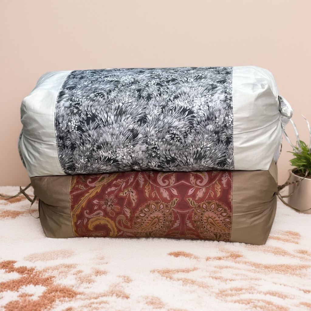 轻奢高端典雅设计长绒棉侧柏壳枕头大气质感草本填充好眠枕头推荐