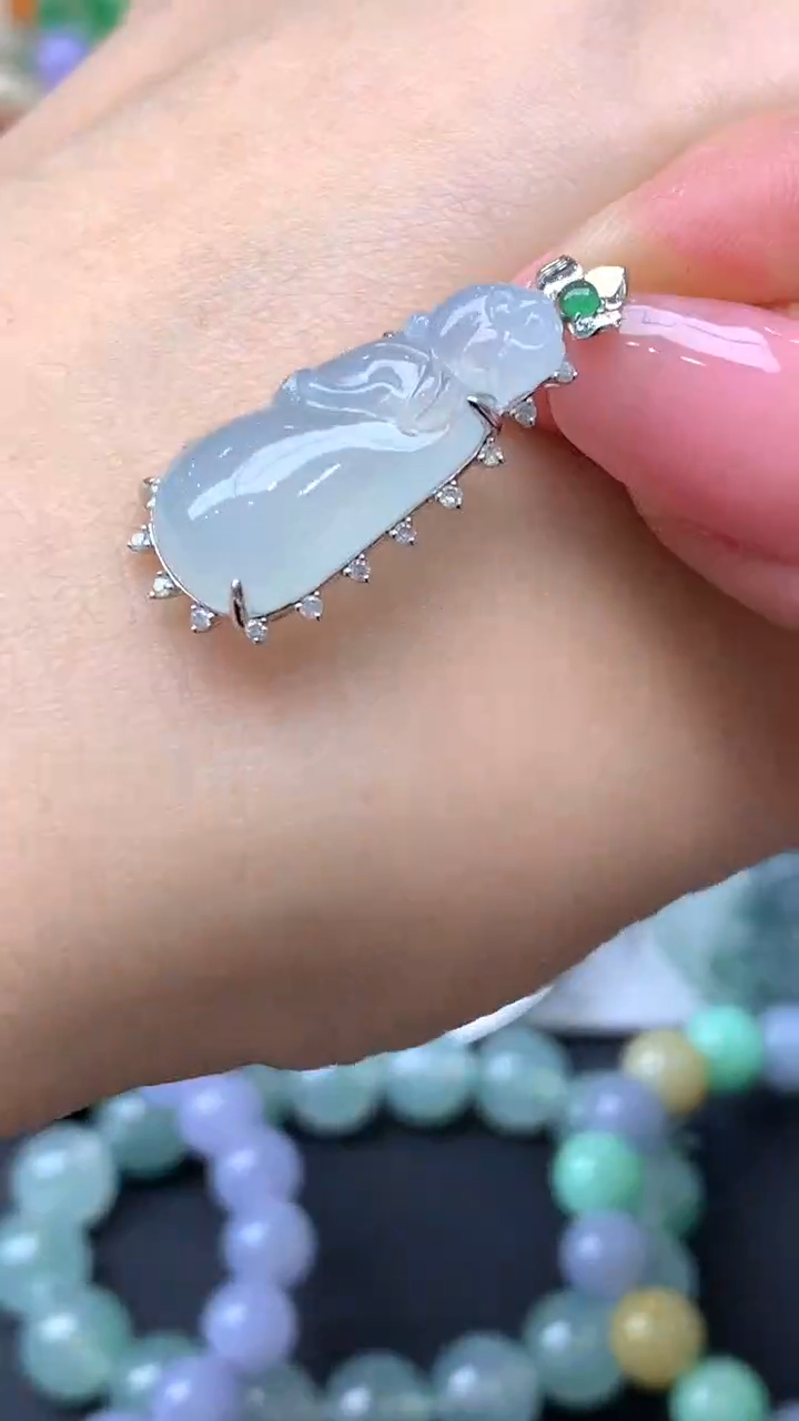 【闪购商品】翡翠颈饰未镶嵌79-天然翡翠
