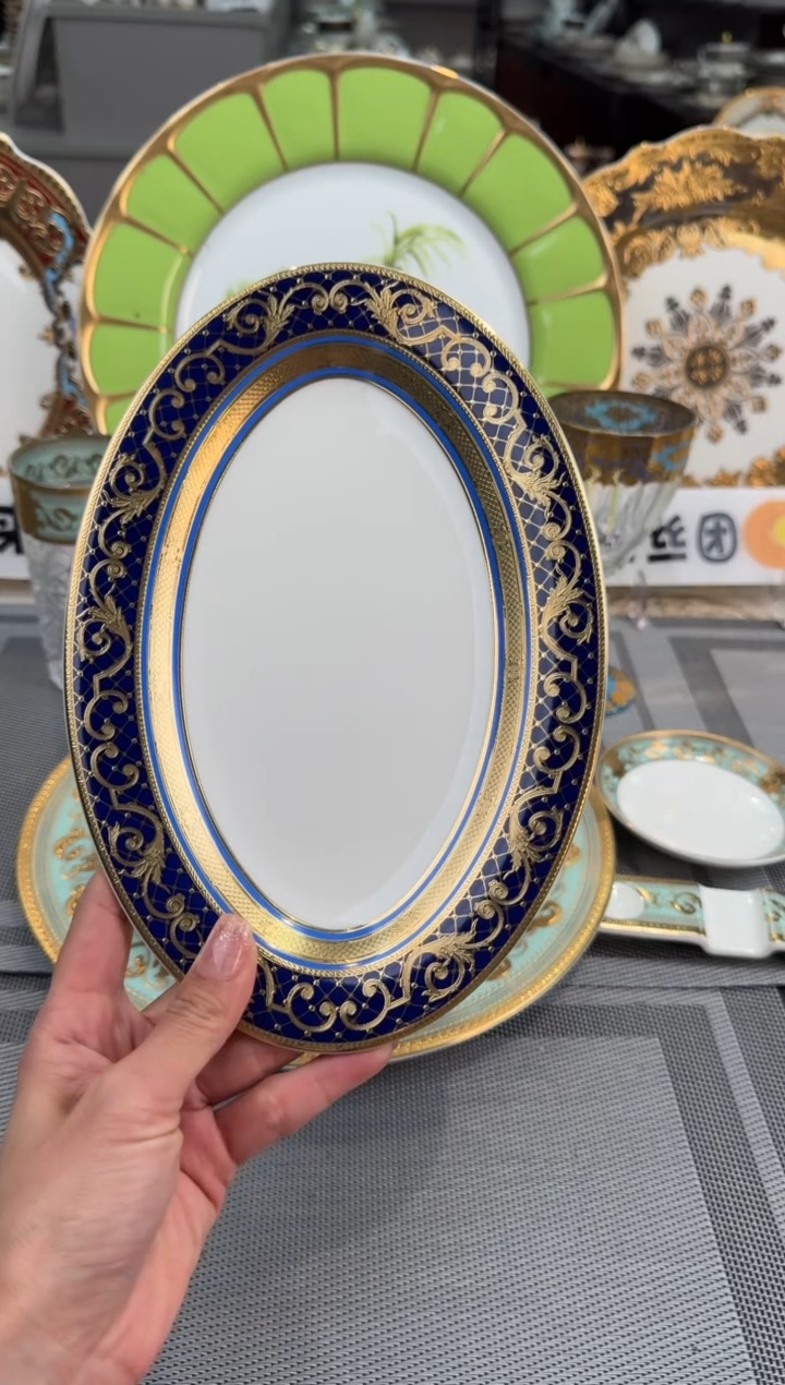 【闪购商品】瓷片9英寸鱼盘福利款