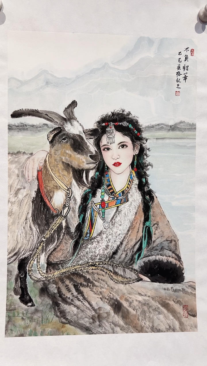 国画秦燕格国画作品A7-10