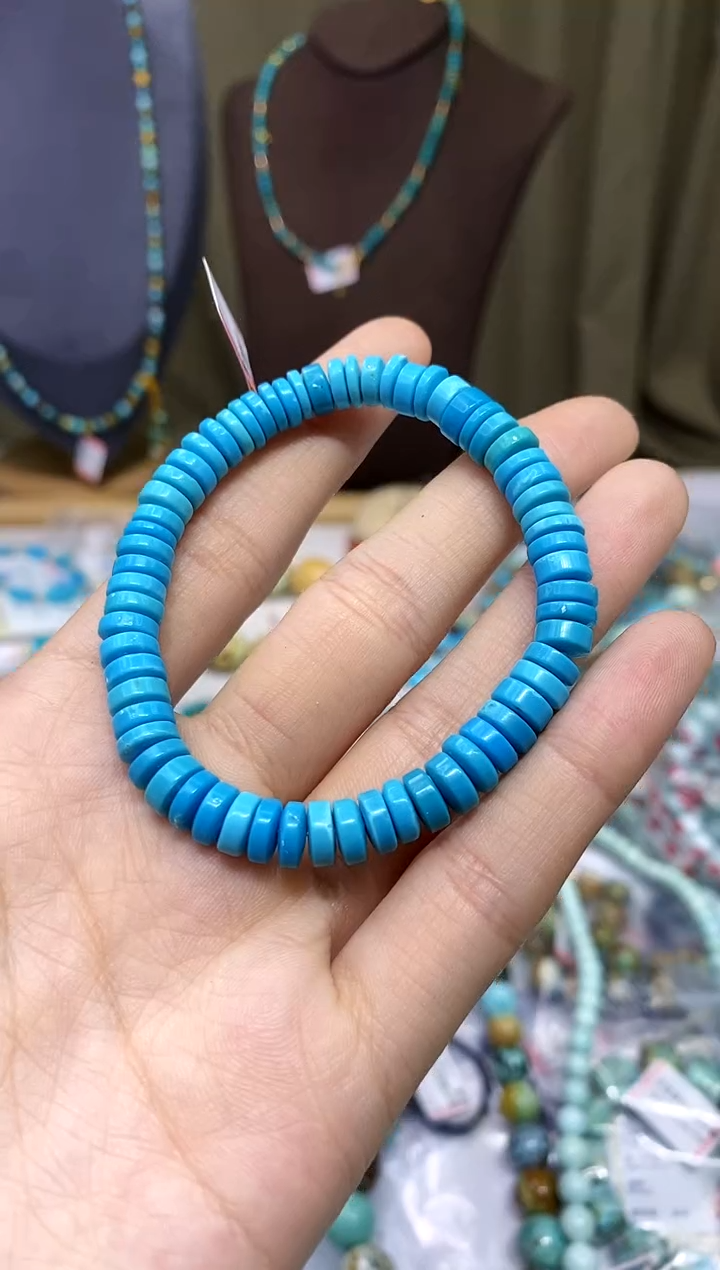 【闪购商品】绿松石未镶嵌手串693