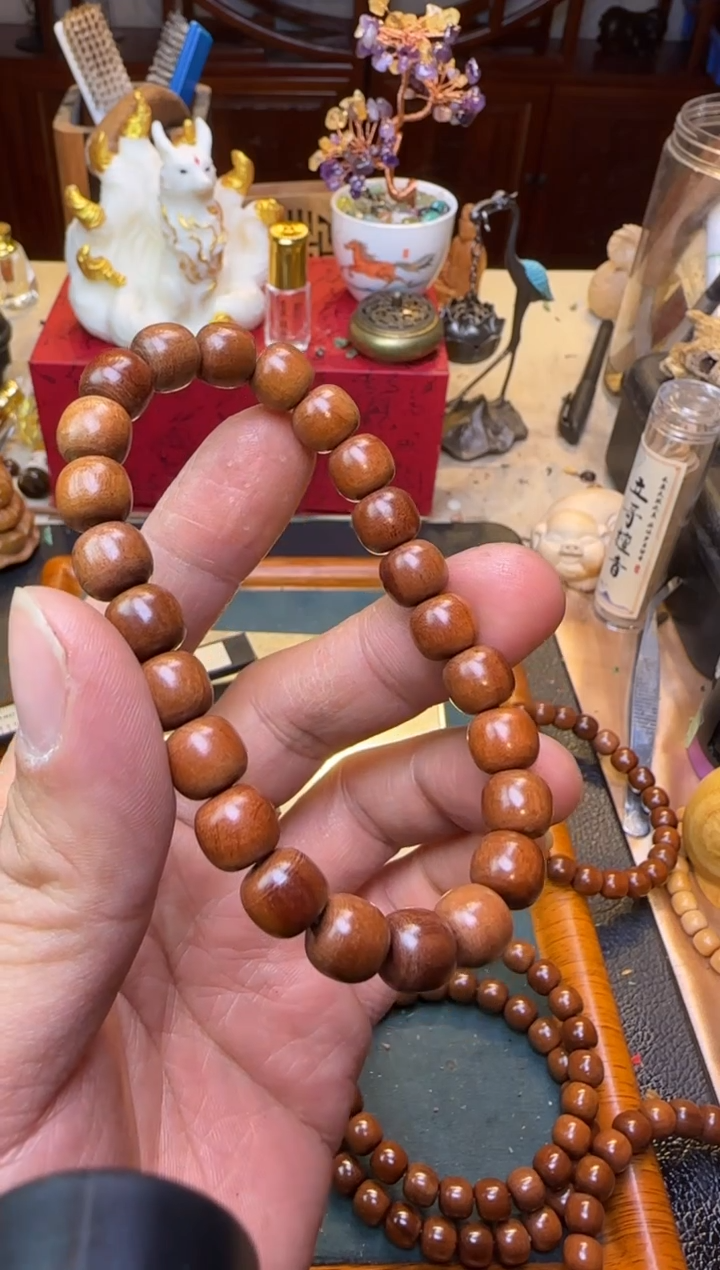 【闪购商品】枣木手串/手链雷击枣木单圈道珠9*8mm