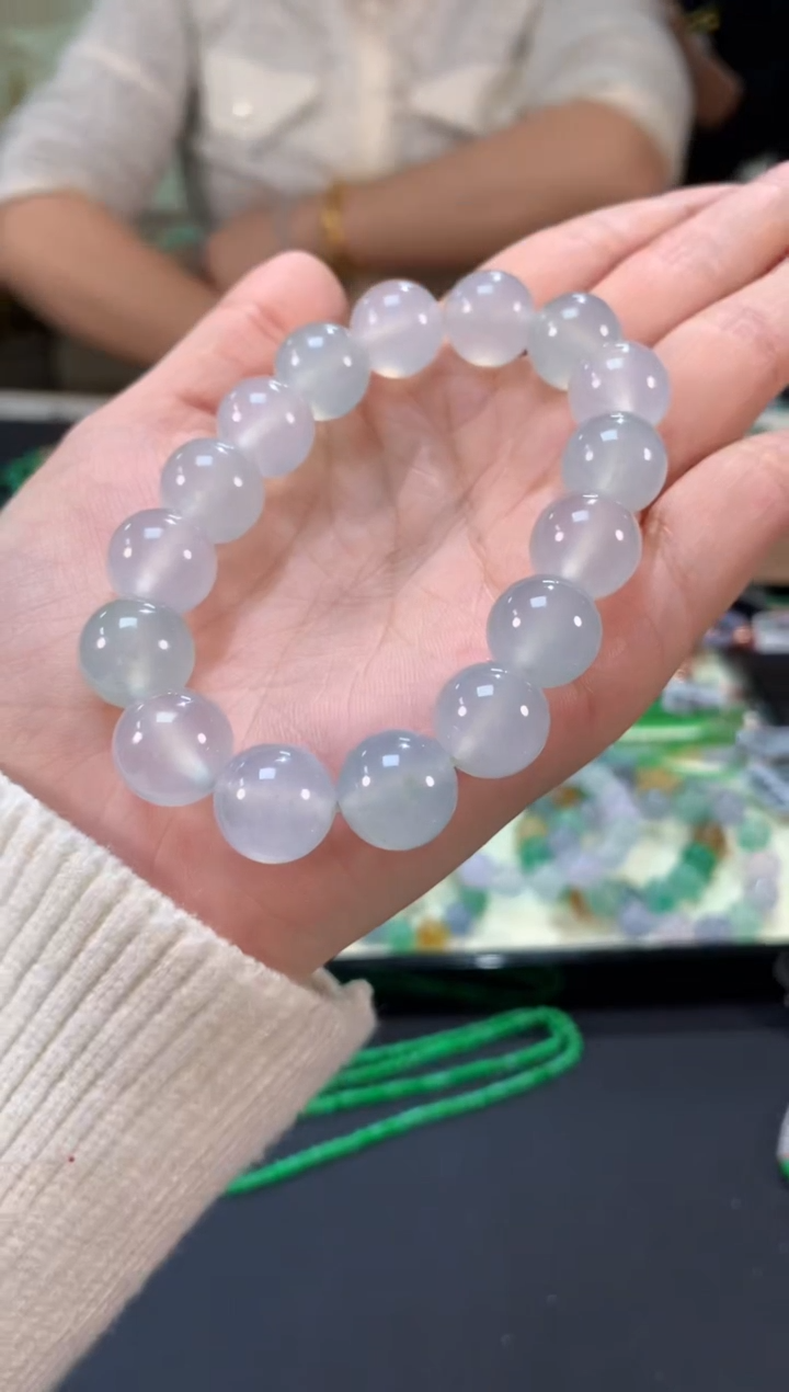 【闪购商品】翡翠手链未镶嵌A240|98000