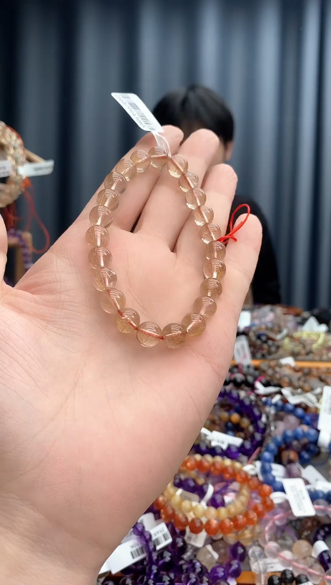 【闪购商品】水晶手链未镶嵌铜发