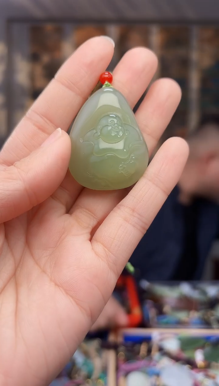 【闪购商品】和田玉挂件未镶嵌拍一发一